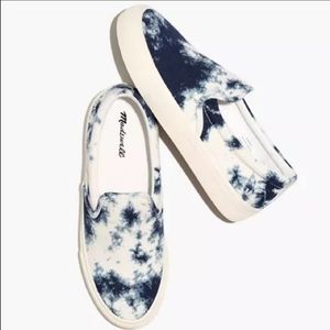 NEW made well tie dye sneakers